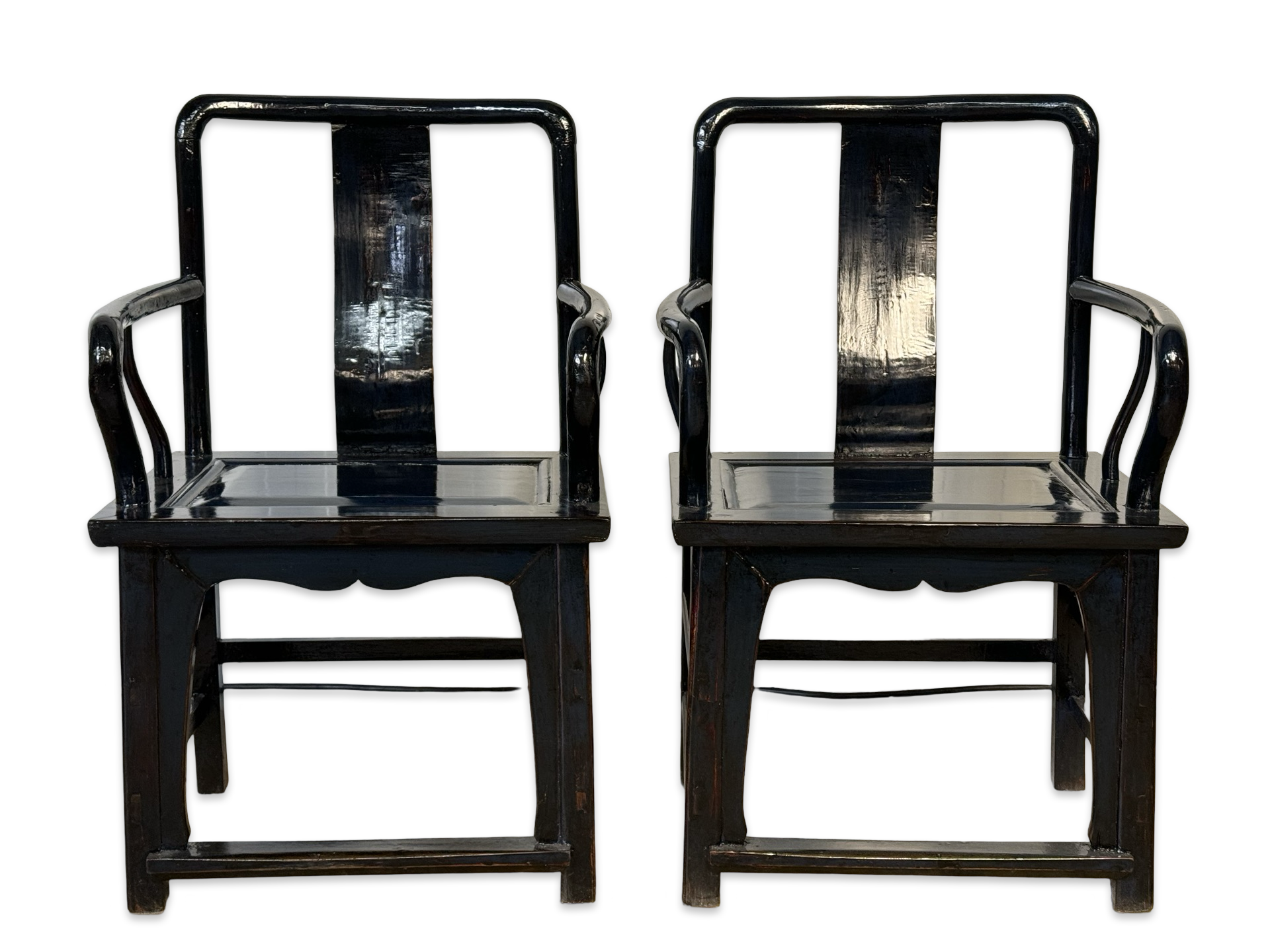 Stoel donker blauw (Set van 2) Lak