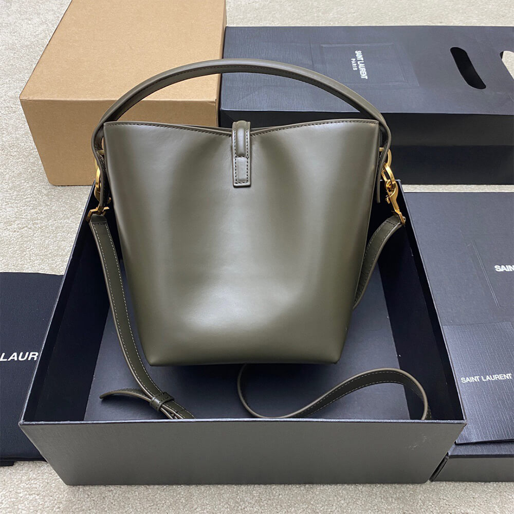 YSL LE 37 small in shiny leather - Top Club