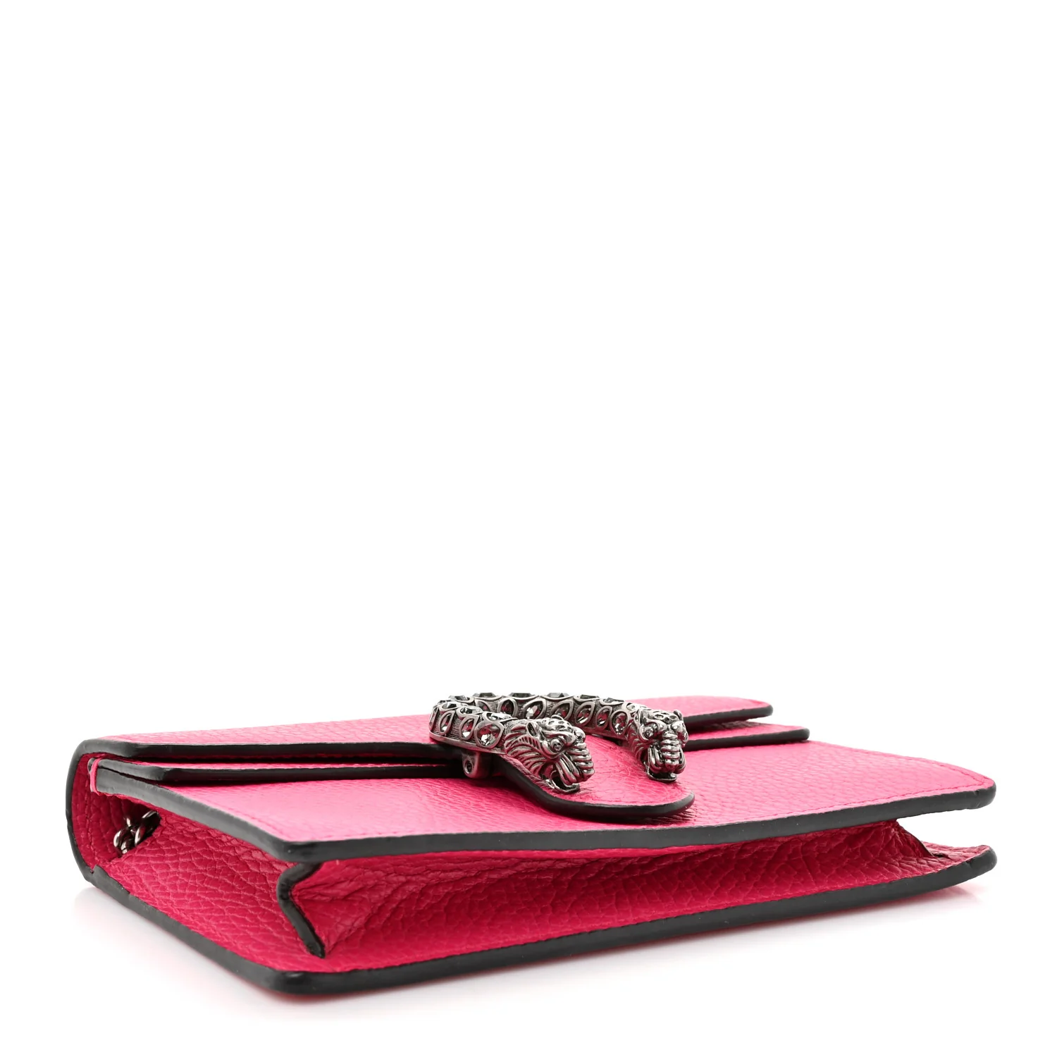 Dollar Calfskin Crystal Super Mini Dionysus Shoulder Bag Box Pink Black Diamond - Top Club