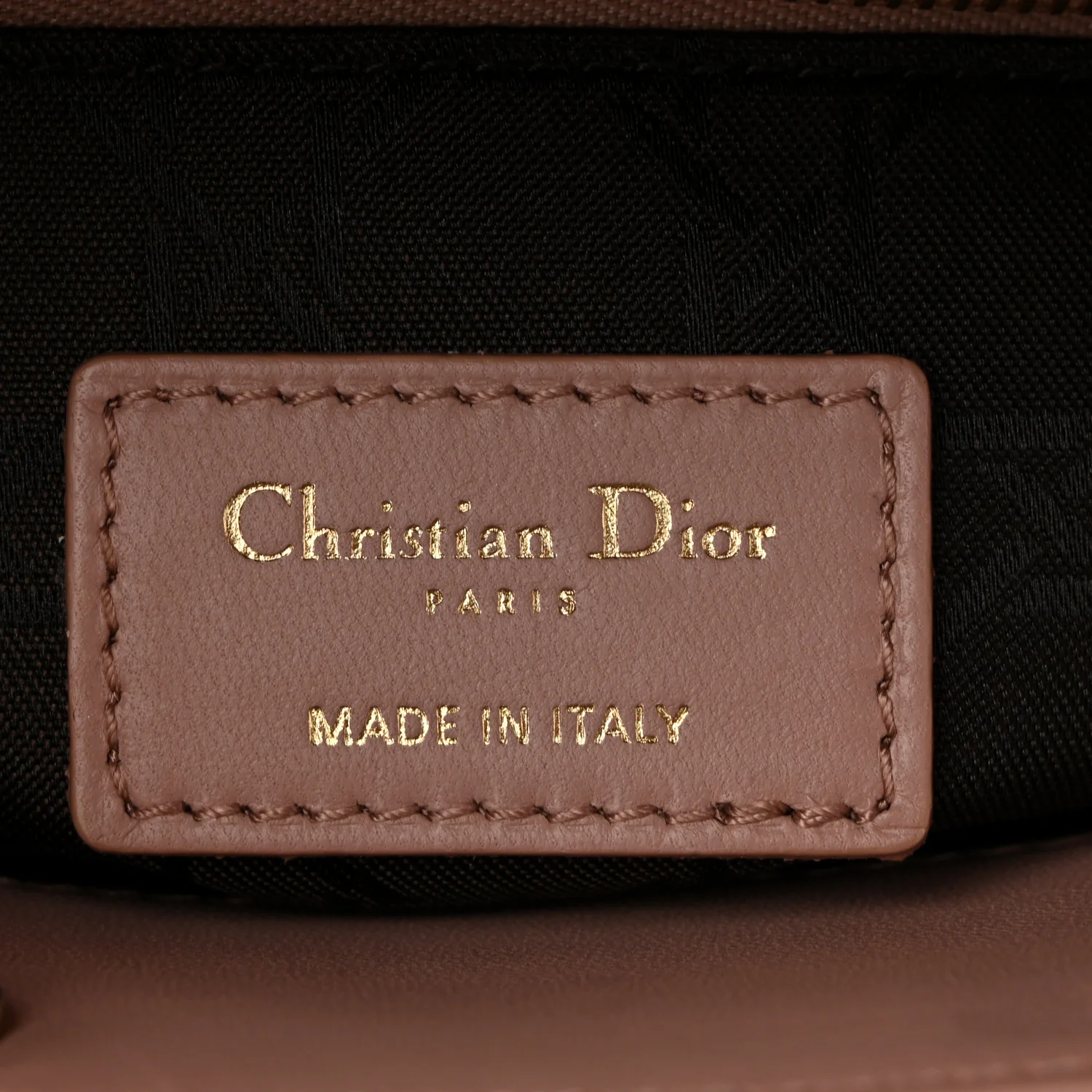 Lambskin Cannage Small Lucky Badges My Lady Dior Fard - Top Club