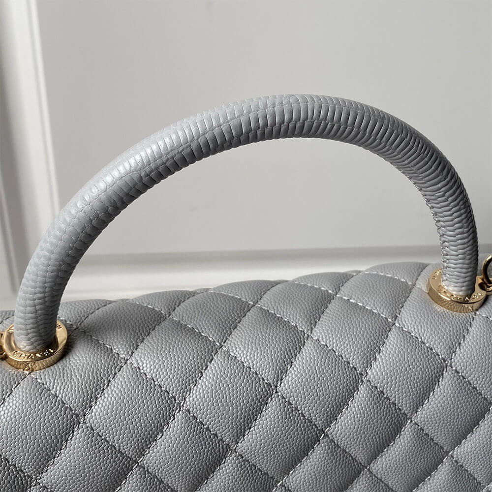 CHANEL Large Flap Bag With Top Handle(high-end grade) - Top Club