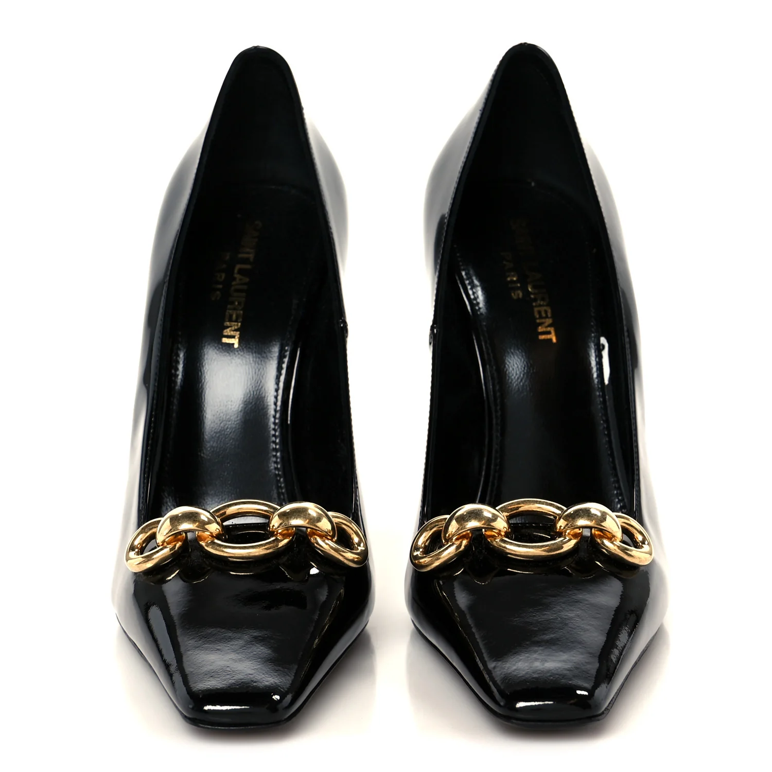 Vernice Grupy Silvana 110mm Pumps 38 Oro Antico Black - Top Club
