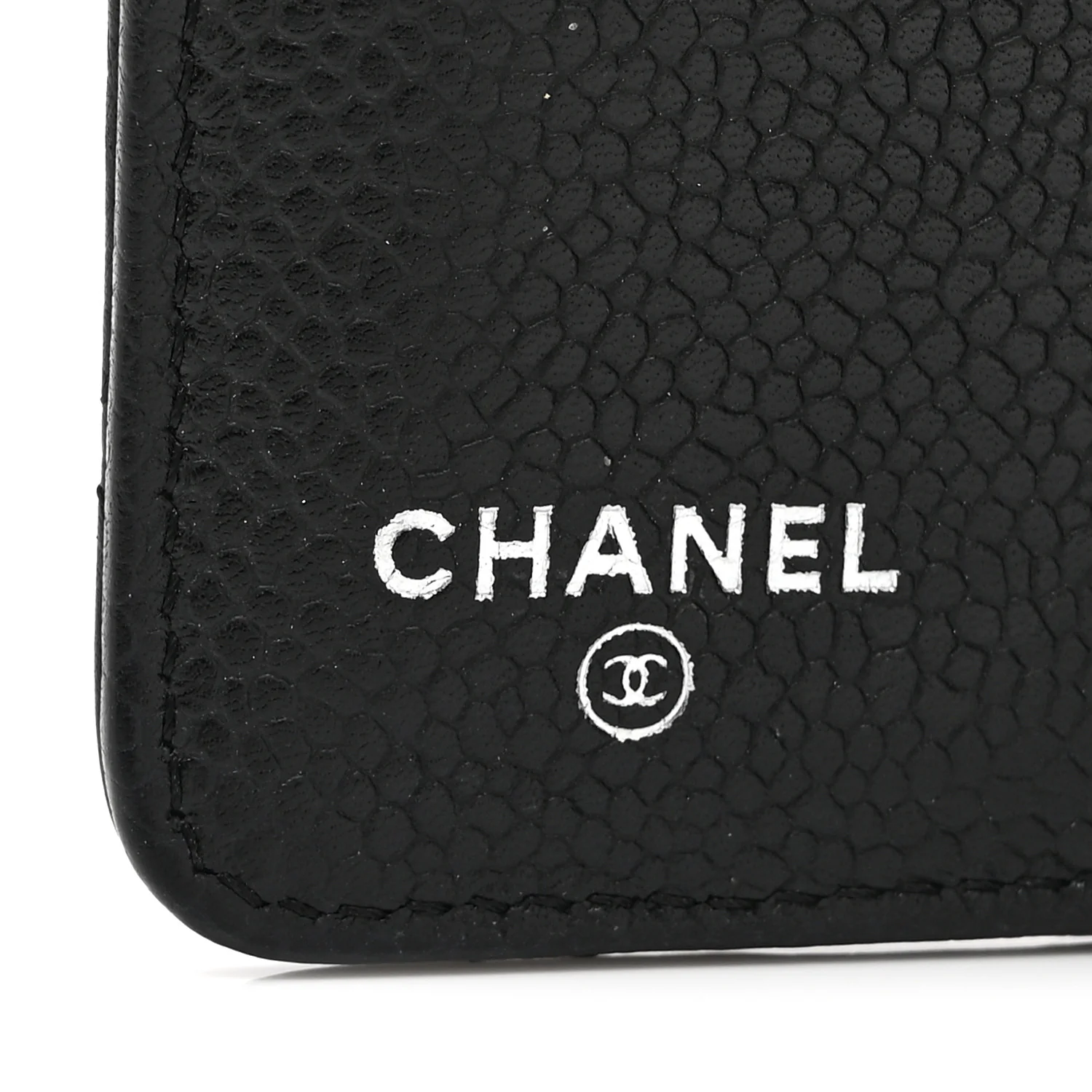 Caviar Quilted Agenda Cover Black - Top Club