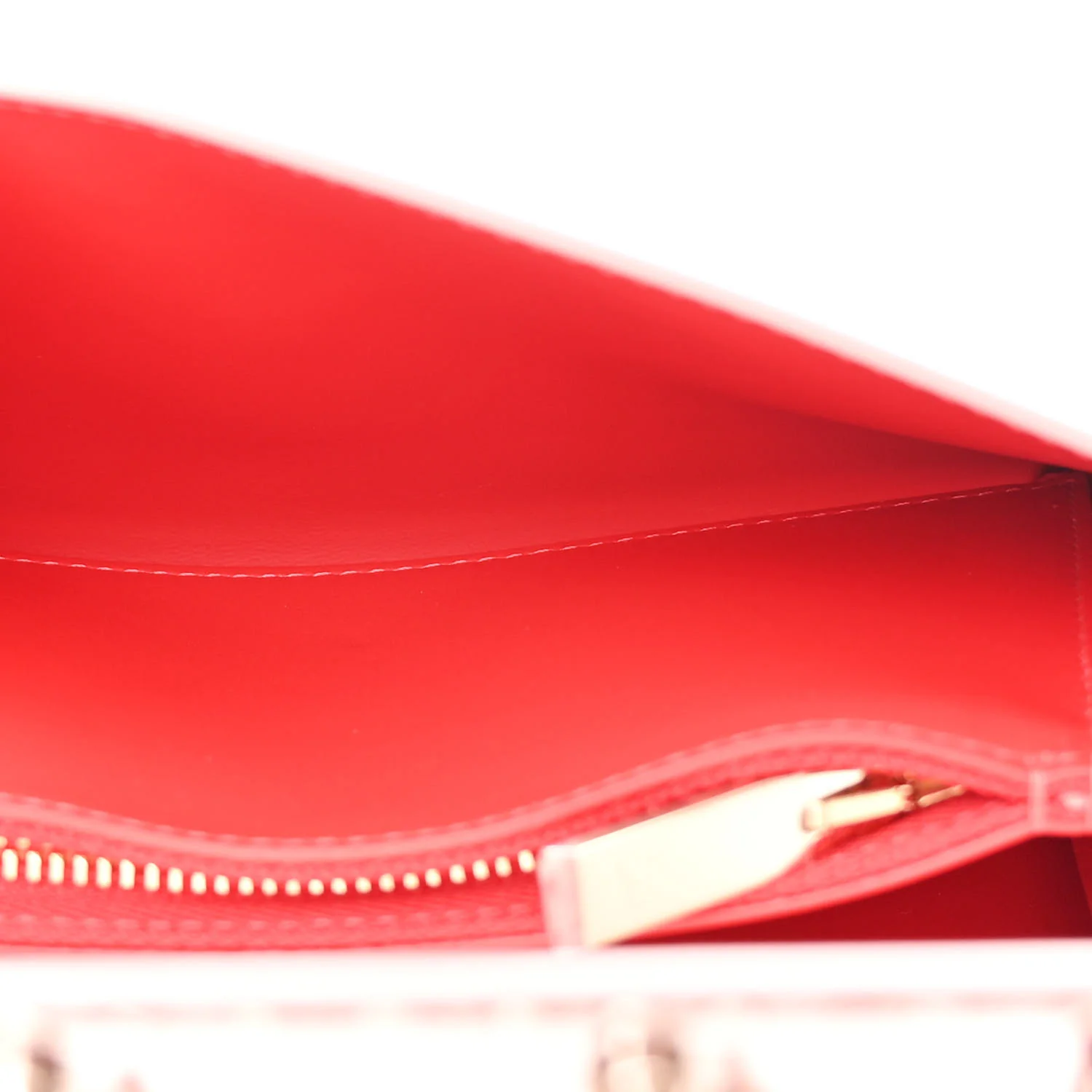 Metallic Patent Calfskin Spikes Loubinthesky Paloma Clutch Pink - Top Club