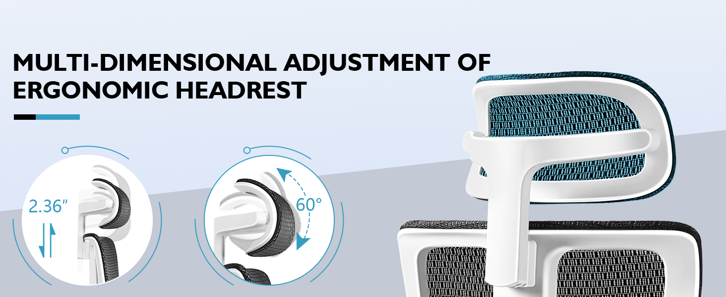 adjustable headrest