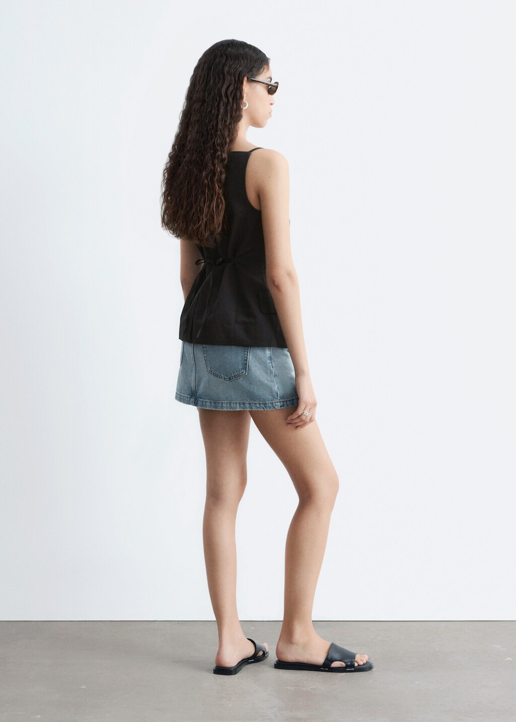 & Other Stories TAILORED VEST TOP