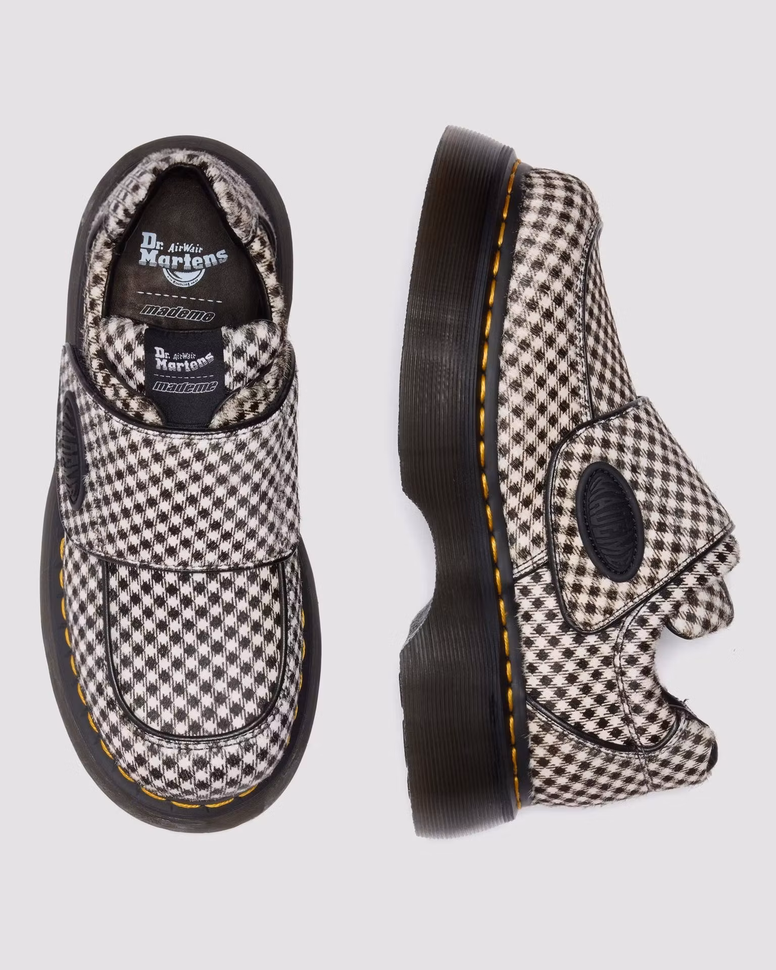 COACH Buzz Strap MadeMe Hair-On Leather Shoes