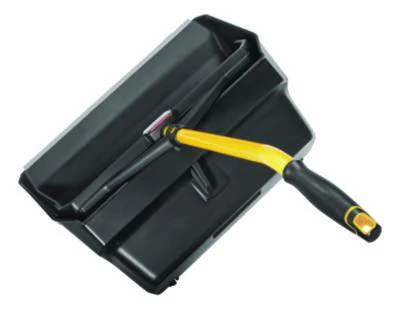 Heavy-Duty YELLOW Stand Up Debris Pan - Victorias Cleaning and Janitor