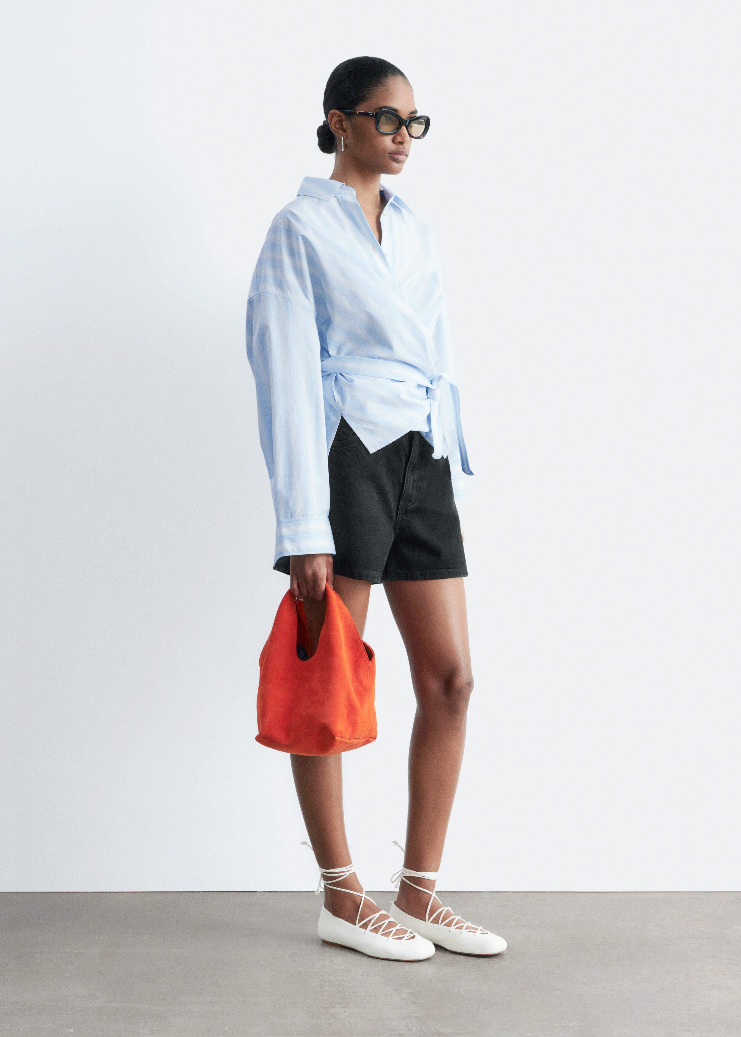 & Other Stories RELAXED DENIM SHORTS