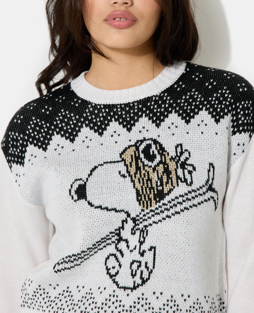 Pimkie Pull jacquard SNOOPY