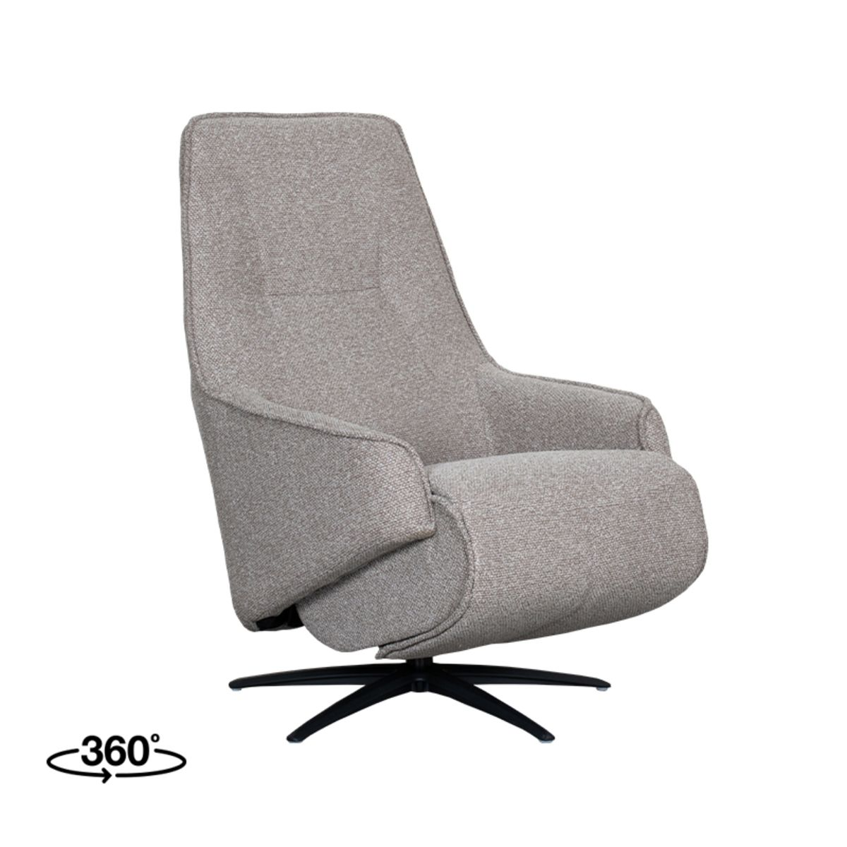 Relaxfauteuil Electrisch Odin-2 motorig Relaxfauteuil Electrisch Odin-truffelgrijs