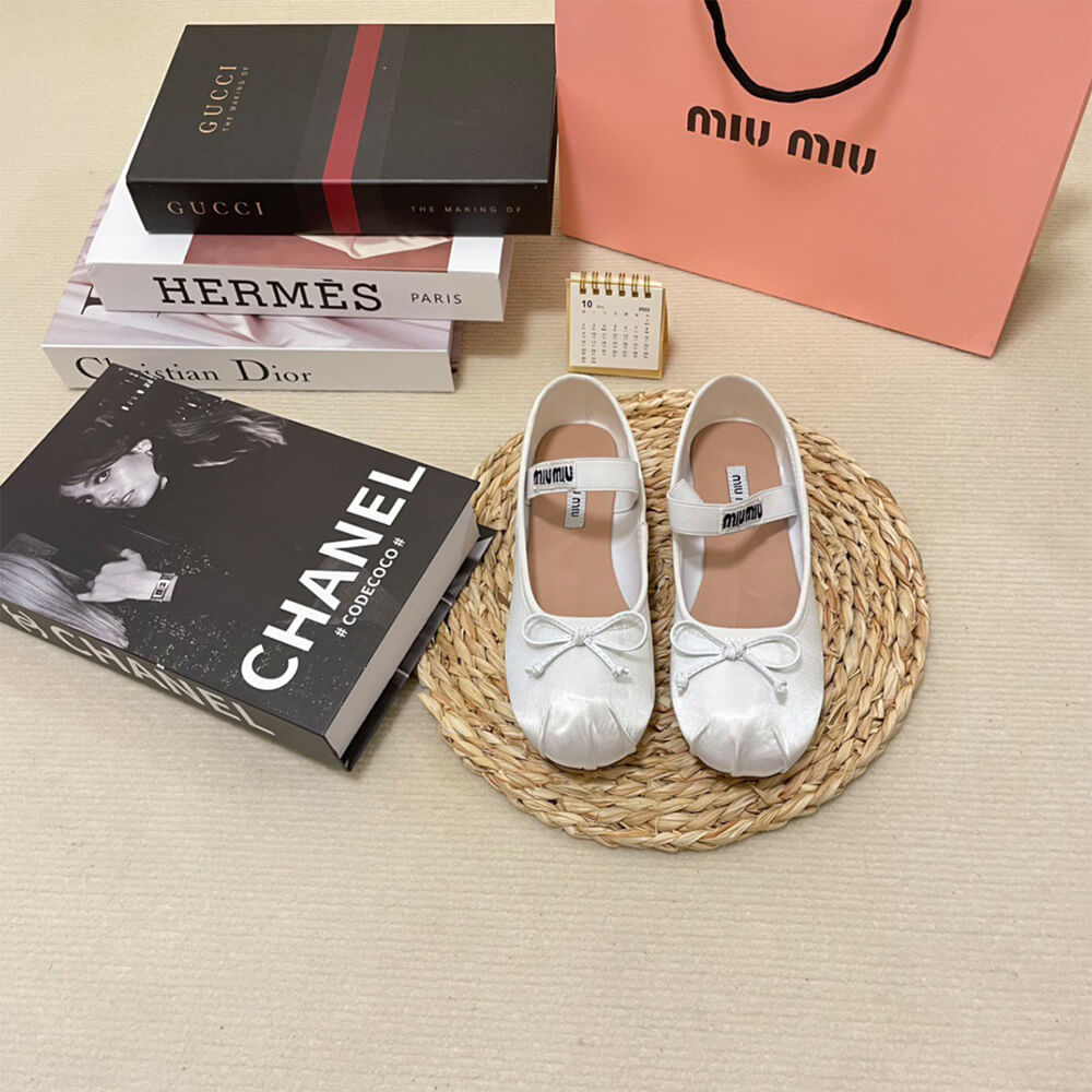 MiuMiu Satin ballerinas - Top Club