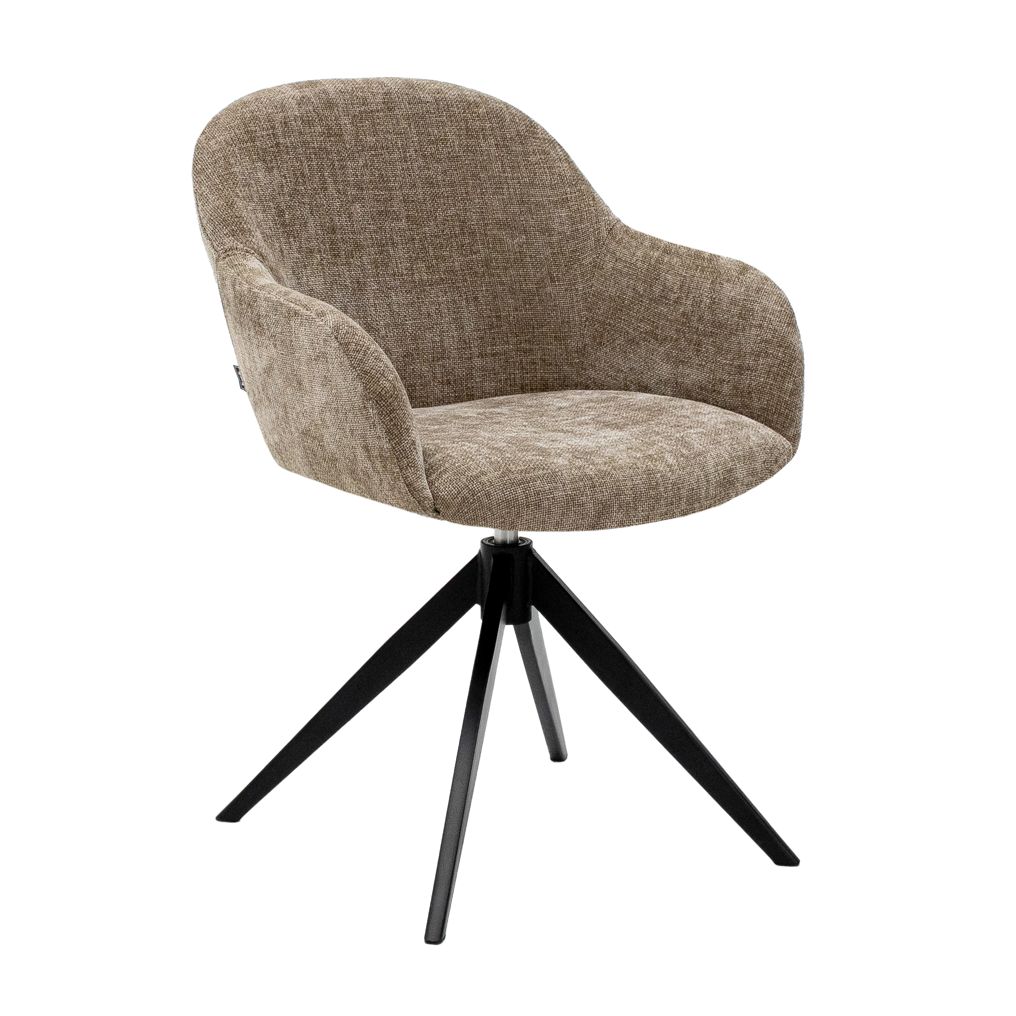 Kick draaistoel Matt - taupe