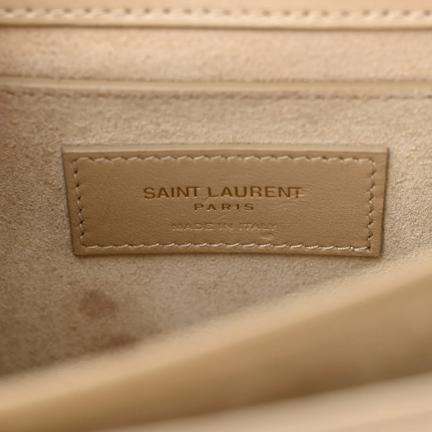 Suede Calfskin Medium Monogram Sunset Dark Beige - Top Club