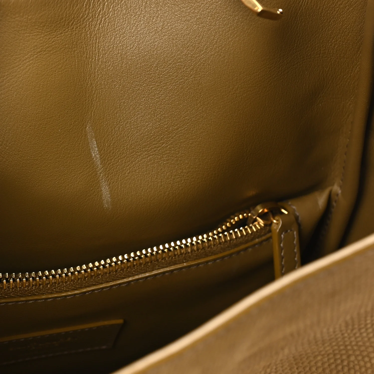Suede Lizard Embossed Small Le 5 A 7 Soft Hobo Dark Pistachio - Top Club
