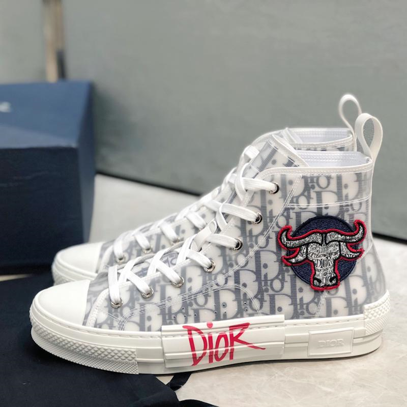 Dior B23 High Top Oblique Foxton Print - Sneaker Replica Workshop