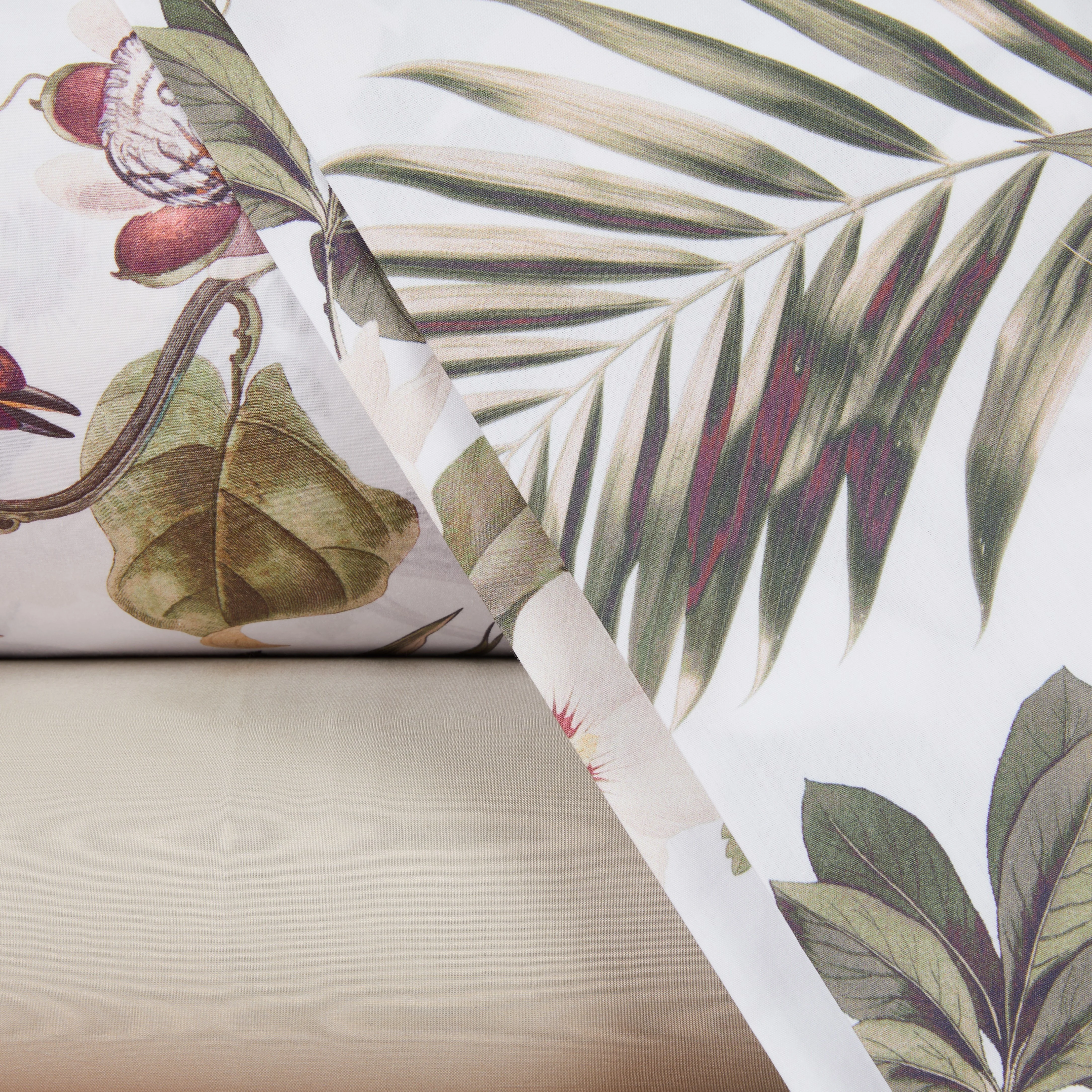 Completo Lenzuola In Percalle Exotica Matrimoniale