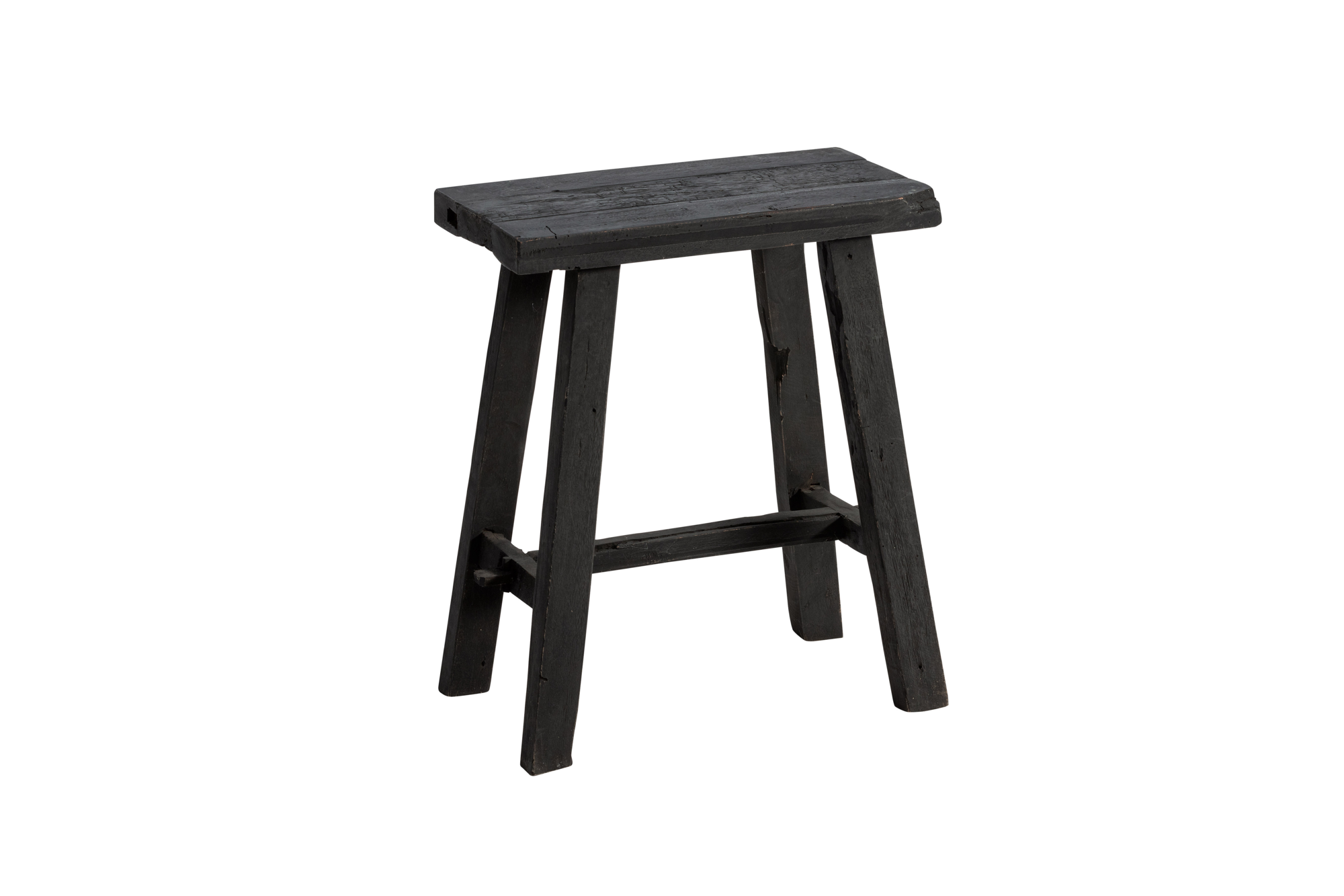 zit bankje oud teak  naturel  40 cm