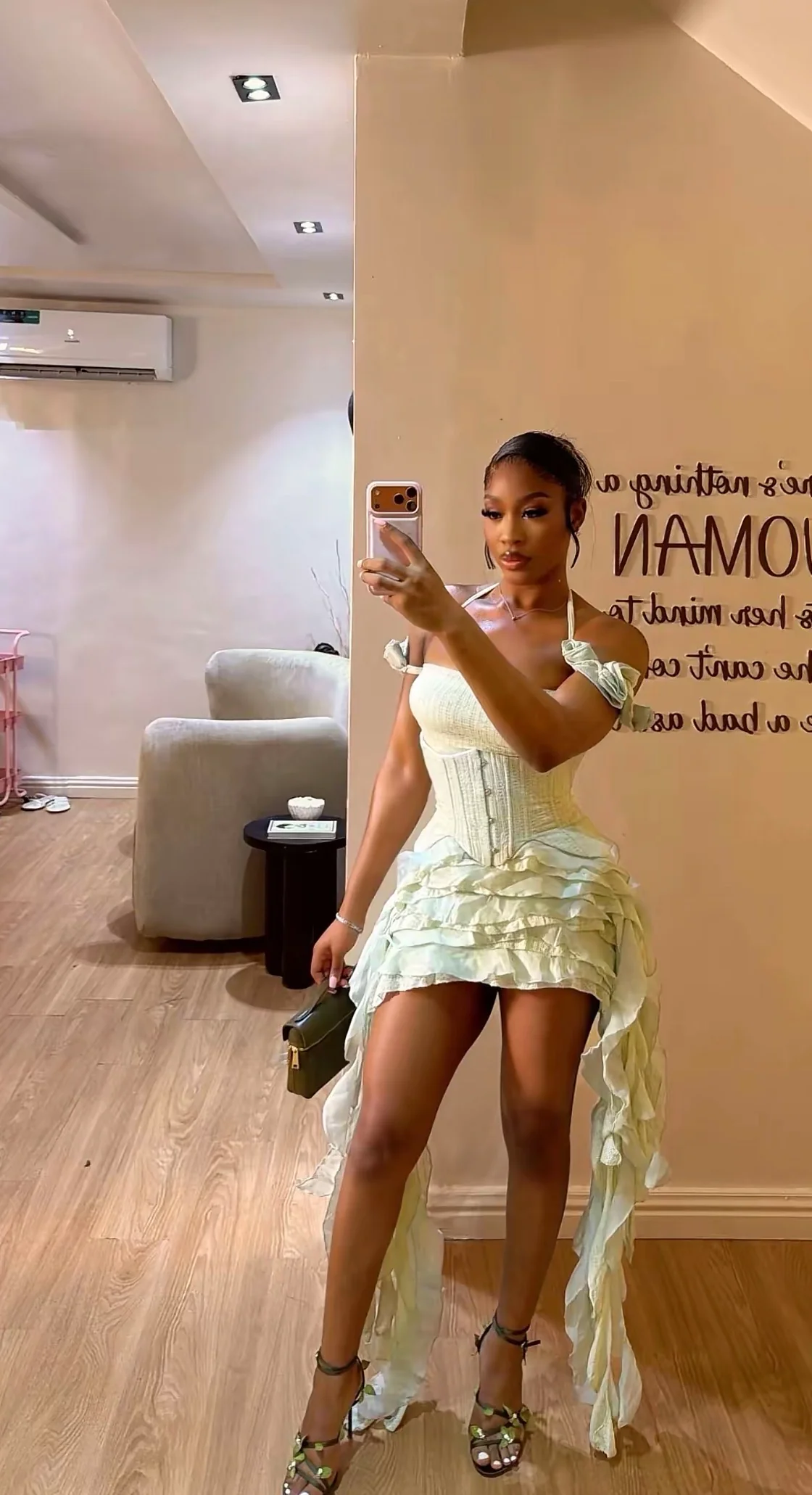 Three-piece corset dress - XYPARS