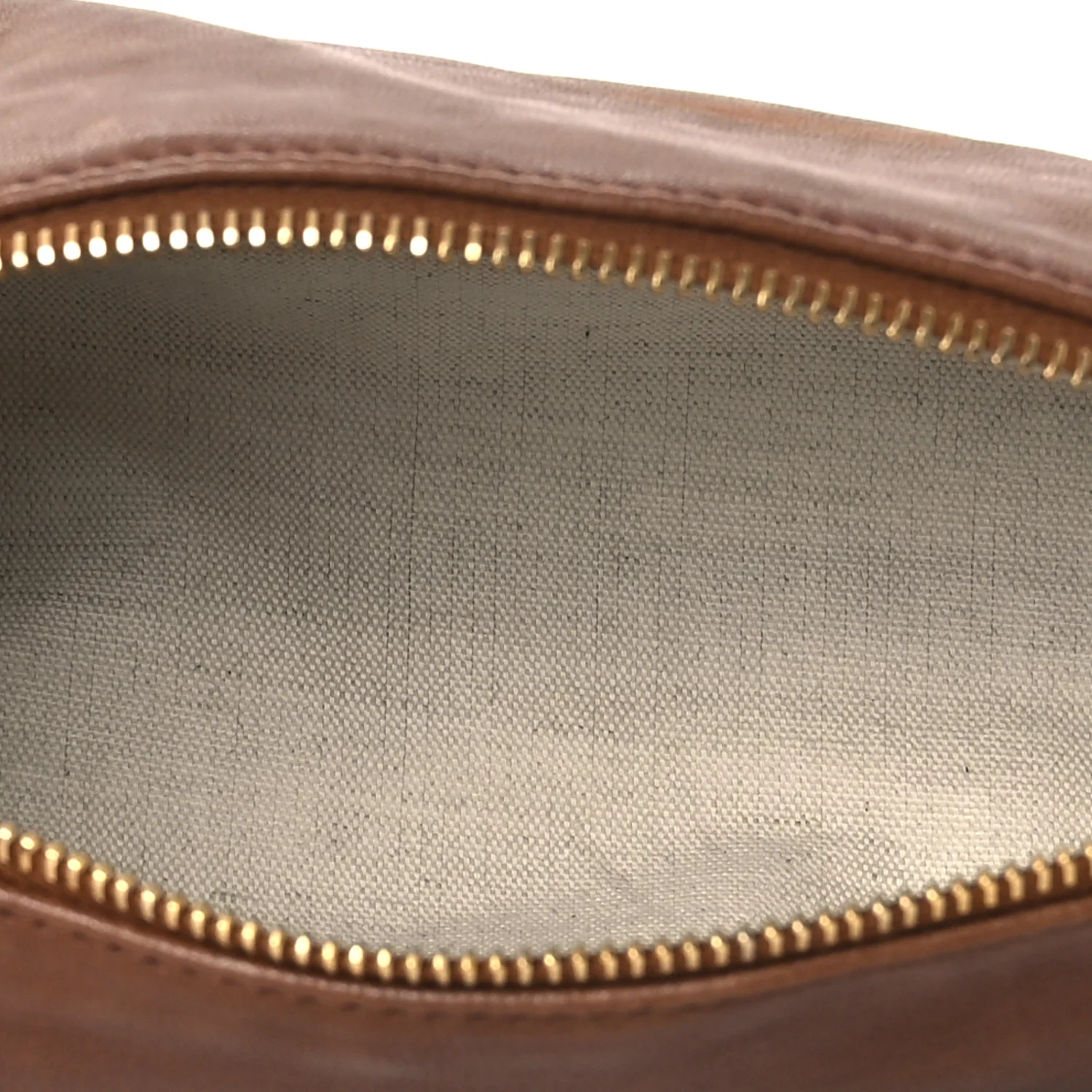 Nappa Aviator Mini Pouch Rovere - Top Club