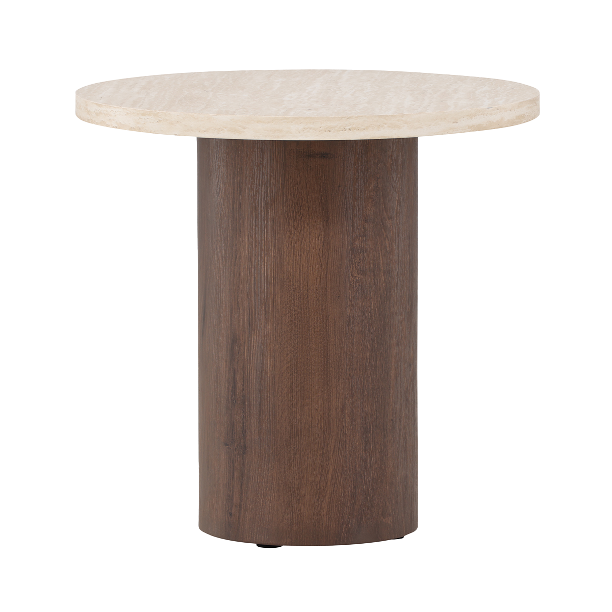 Houten bijzettafel Jente Donkerbruin
