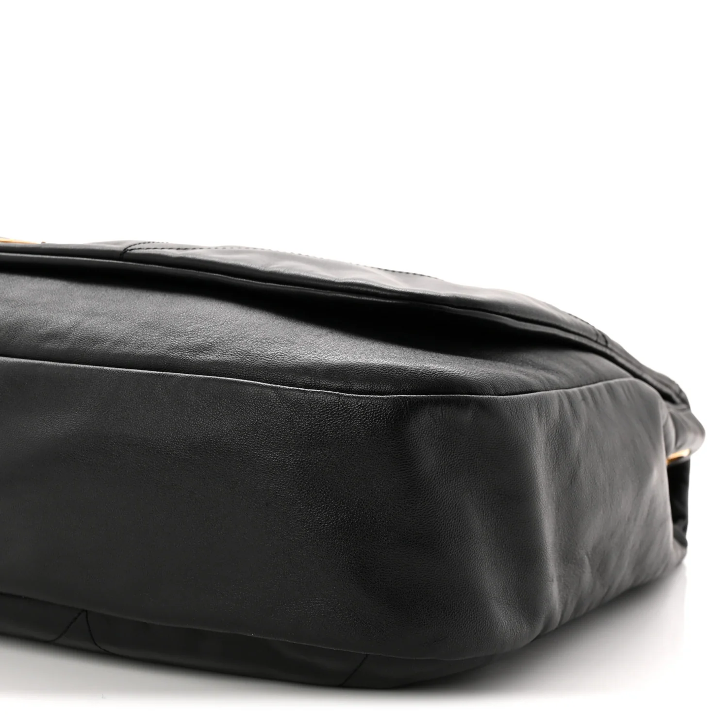 Lambskin Matelasse Monogram Large Jamie 4.3 Black - Top Club