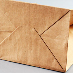 Customizable Disposable Kraft Paper Bag with Handle