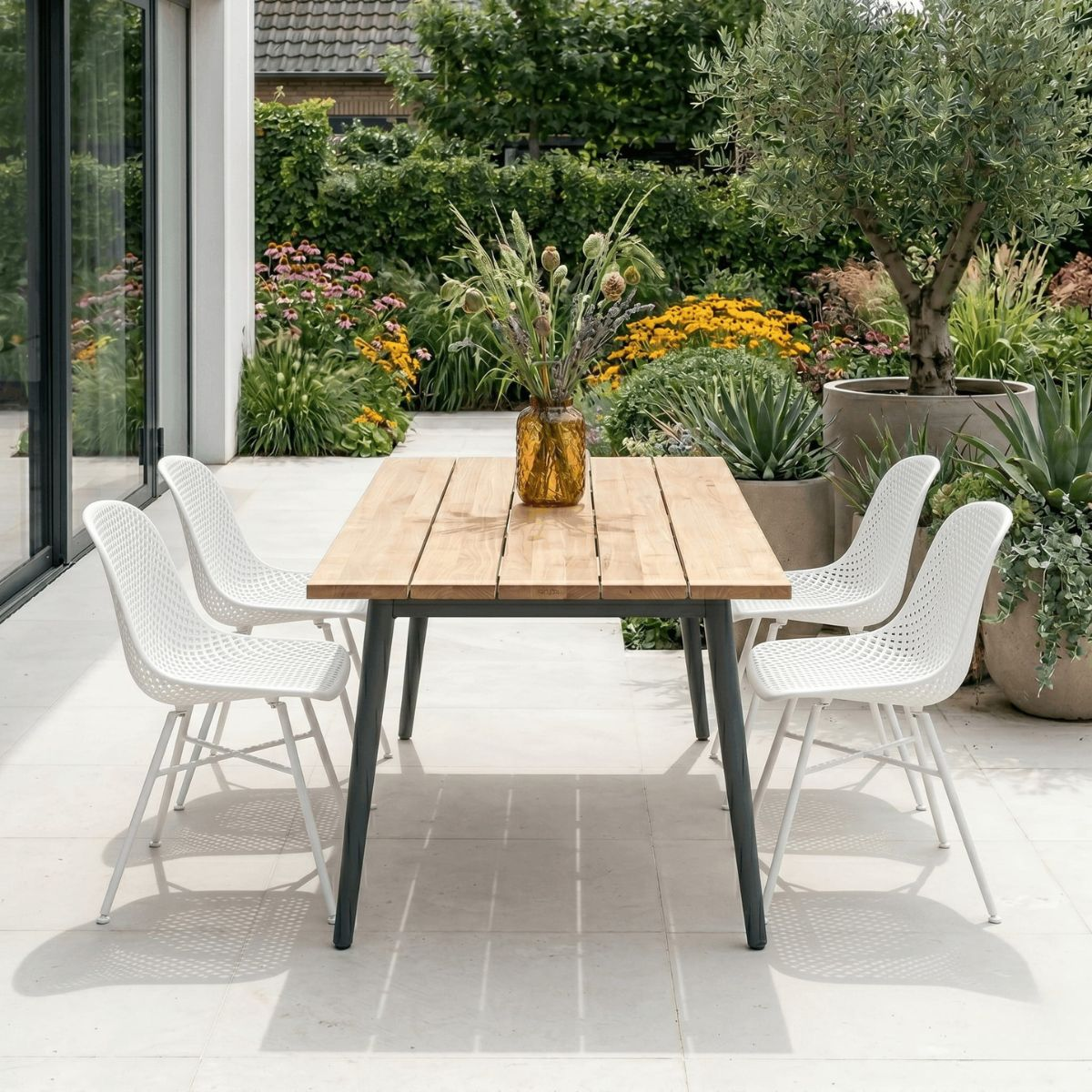 Kick Tuinstoel Sol - wit