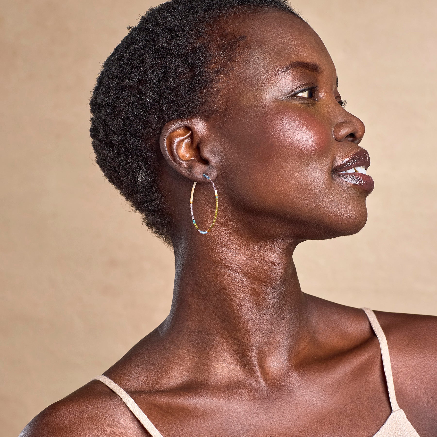 Color Block Hoop Earrings - Sundance Living