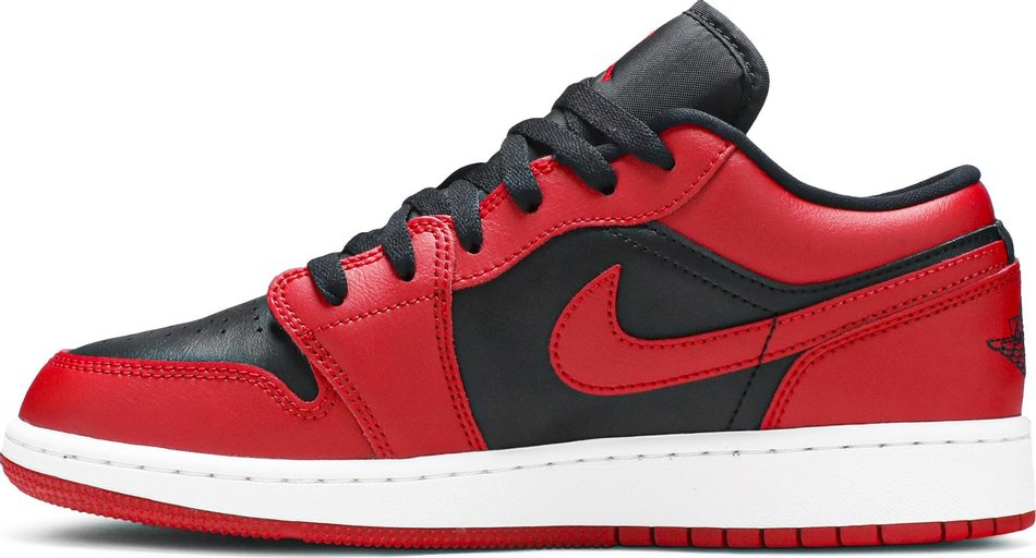 Air Jordan 1 Low GS  Reverse Bred  553560-606 - Sneaker Replica Workshop