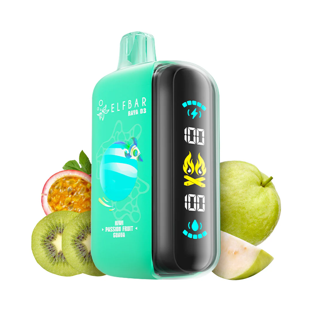 ELFBAR RAYA D3 Disposable Vape (All Flavours)