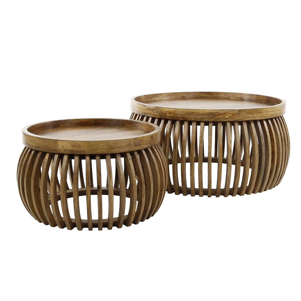 Salontafel Uithoorn rond - set van 2