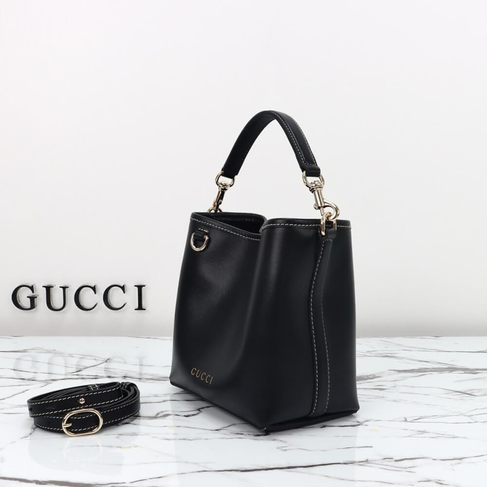 GG Emblem mini bucket bag - Top Club
