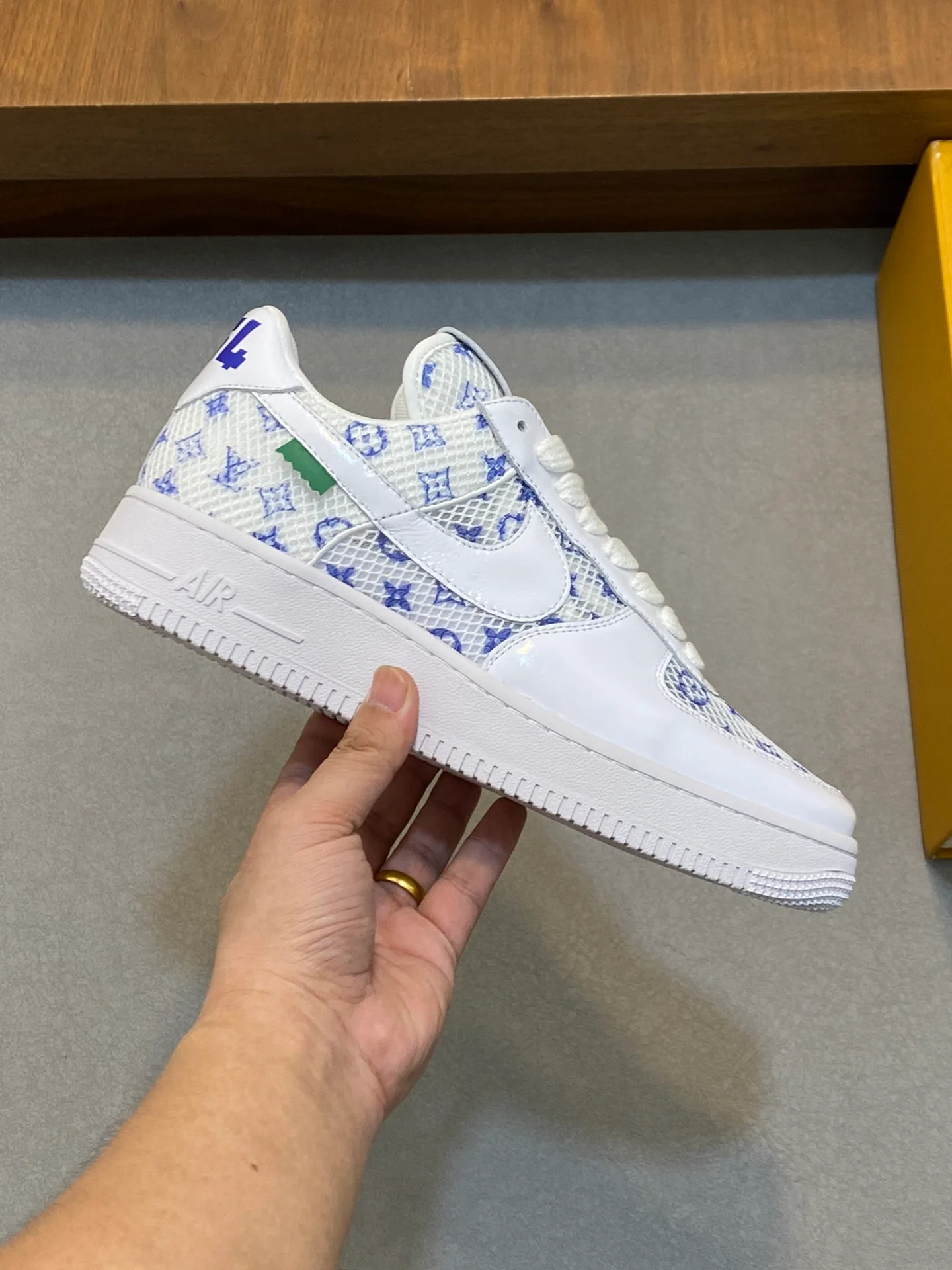 Luxury Louis Vuitton Nike Collaboration Sneakers for Fashion Enthusiasts - Sneaker Replica Workshop