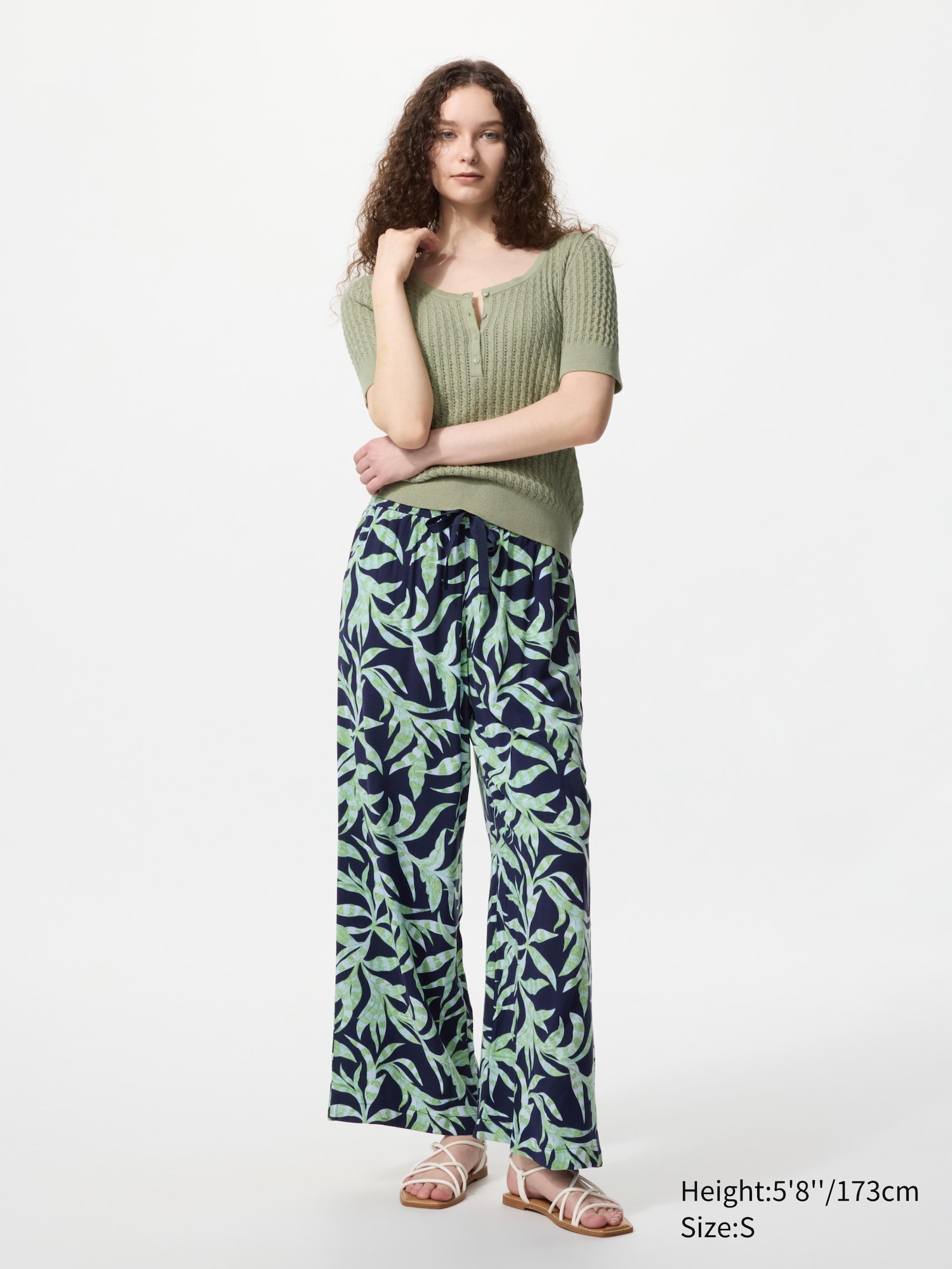 PRINCESSE tam・tam Drape Easy Pants