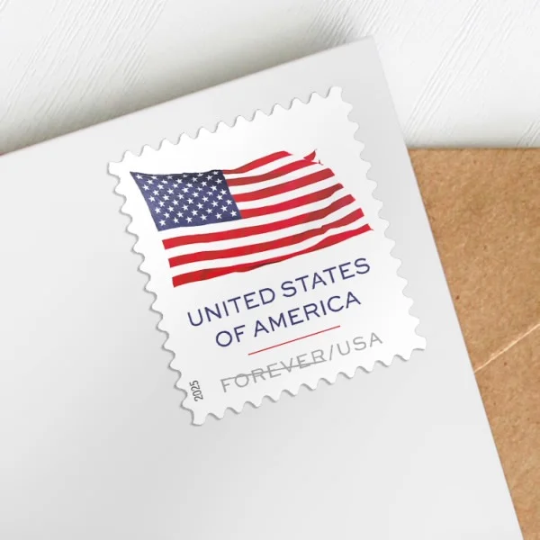 2025 US Flags Forever  Booklets Rolls