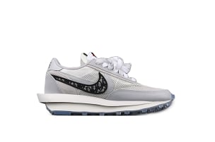 Dior x Sacai x Nk LVD Waffle Daybreak, Swoosh Silver - Sneaker Replica Workshop