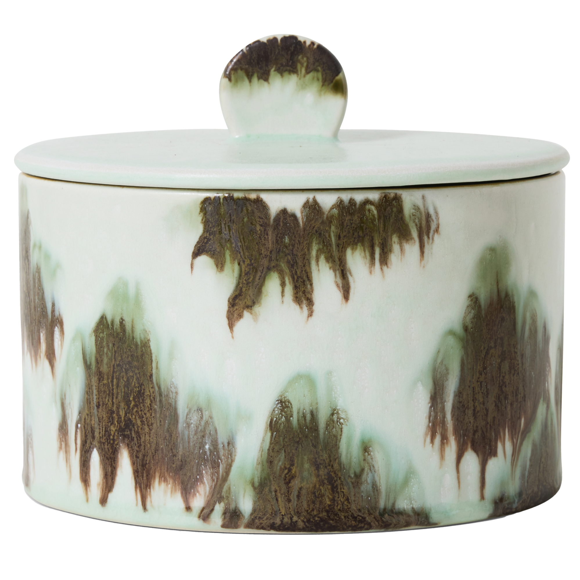 Servies 70's Ceramics koektrommel tide