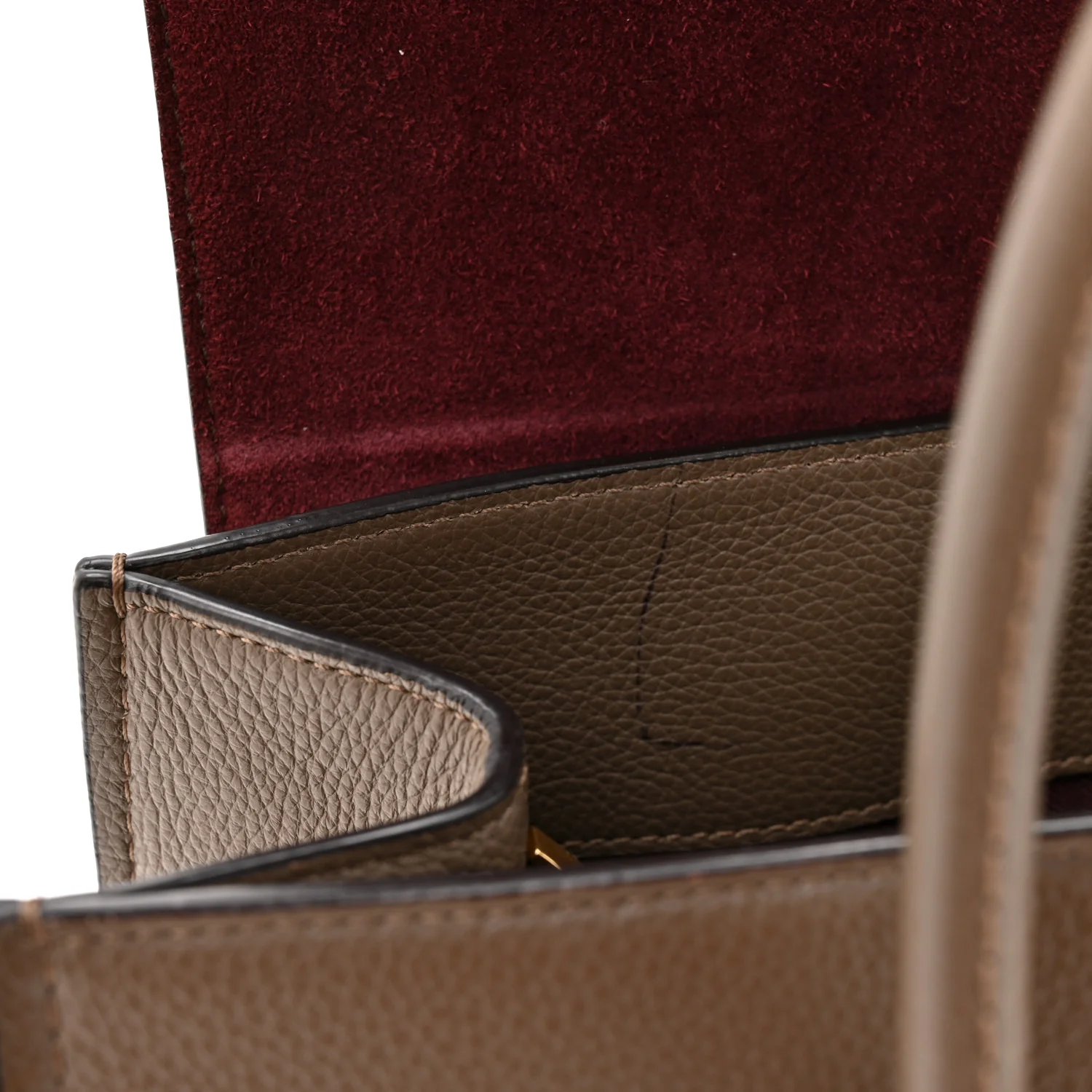 Small Classic Grain Calfskin Seaton Clay - Top Club