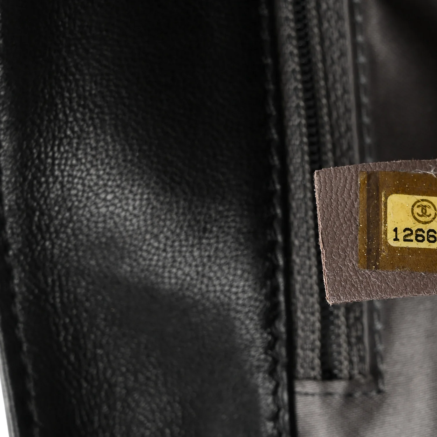 Lambskin Pearl Obsession Flap Black - Top Club