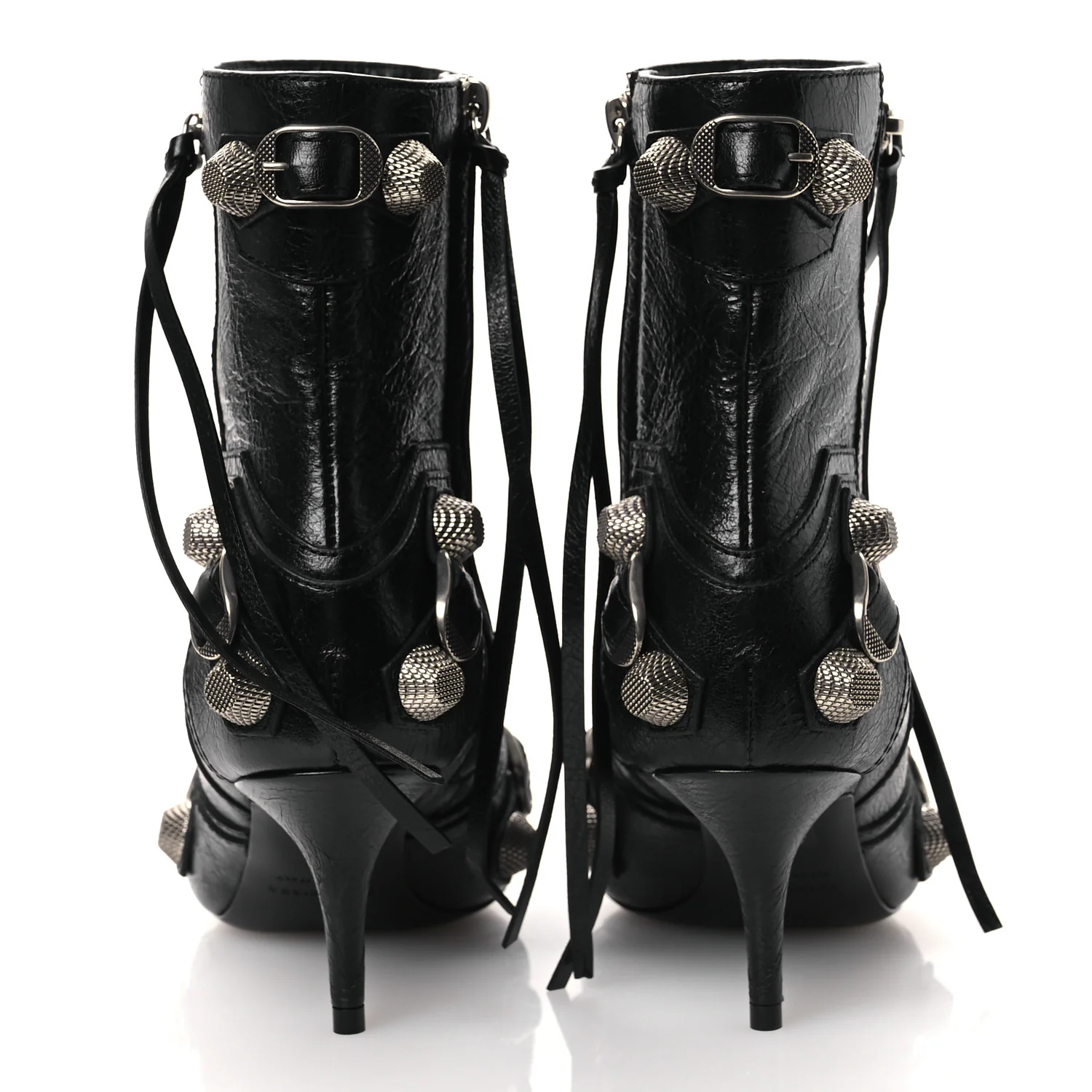 Agneau Arena Cagole 70mm Ankle Boots 36 Black - Top Club