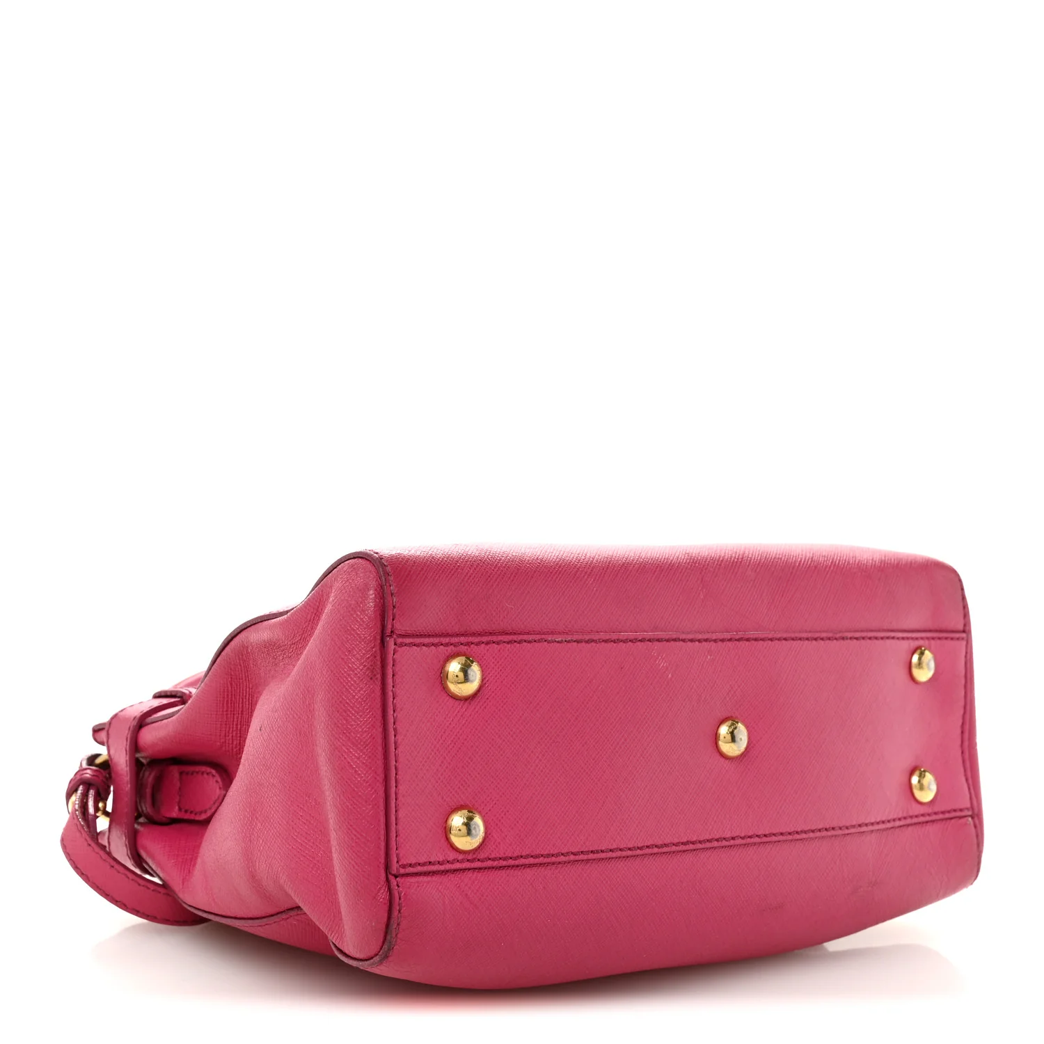 Hammered Calfskin Batik Tote Pink - Top Club
