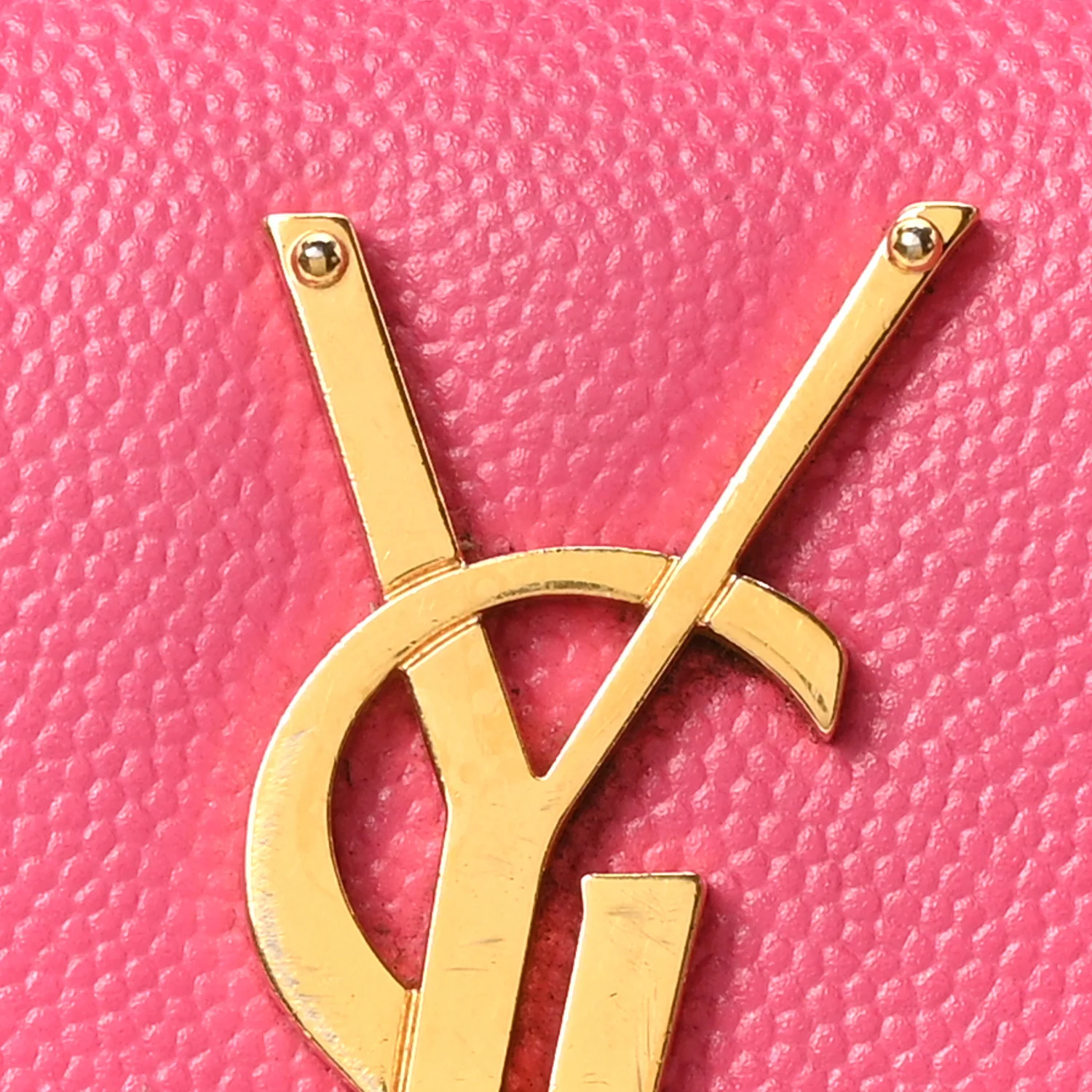Grain De Poudre Small Monogram Kate Satchel Bubblegum - Top Club