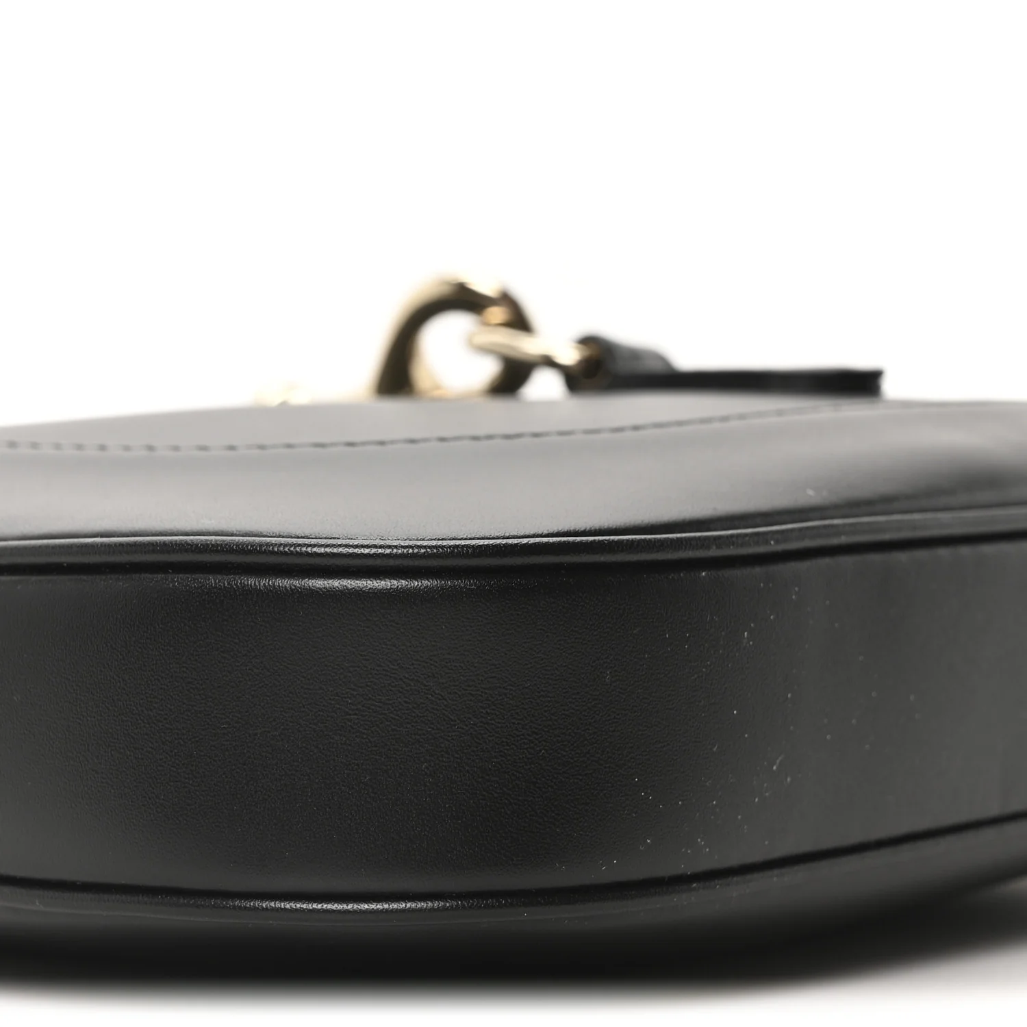 Calfskin Small Jackie Shoulder Bag Black - Top Club