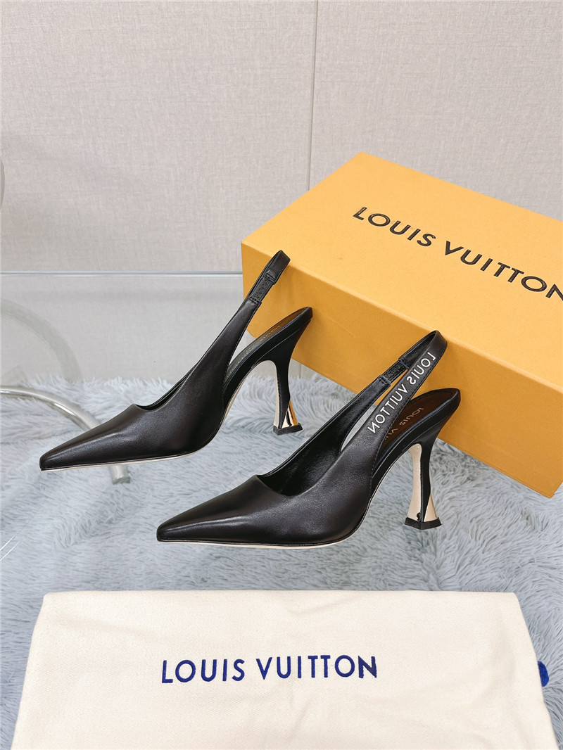 louis vuitton LV early spring new slingback high heels - Sneaker Replica Workshop