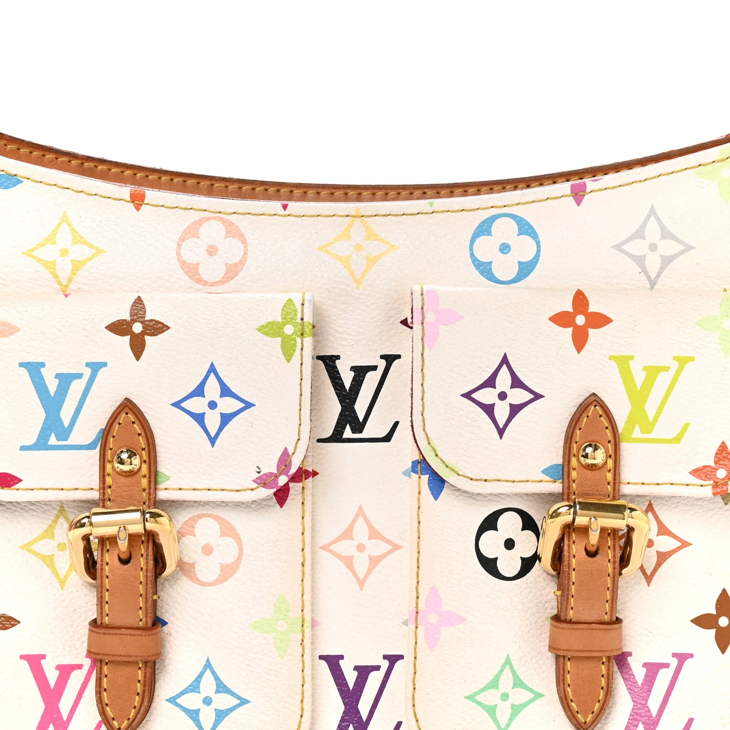 Monogram Multicolor Lodge PM White - Top Club