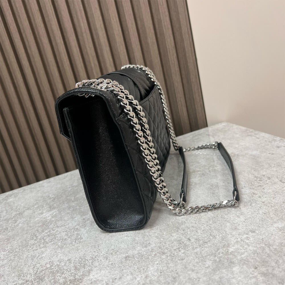 YSL envelope medium in grained leather - Top Club