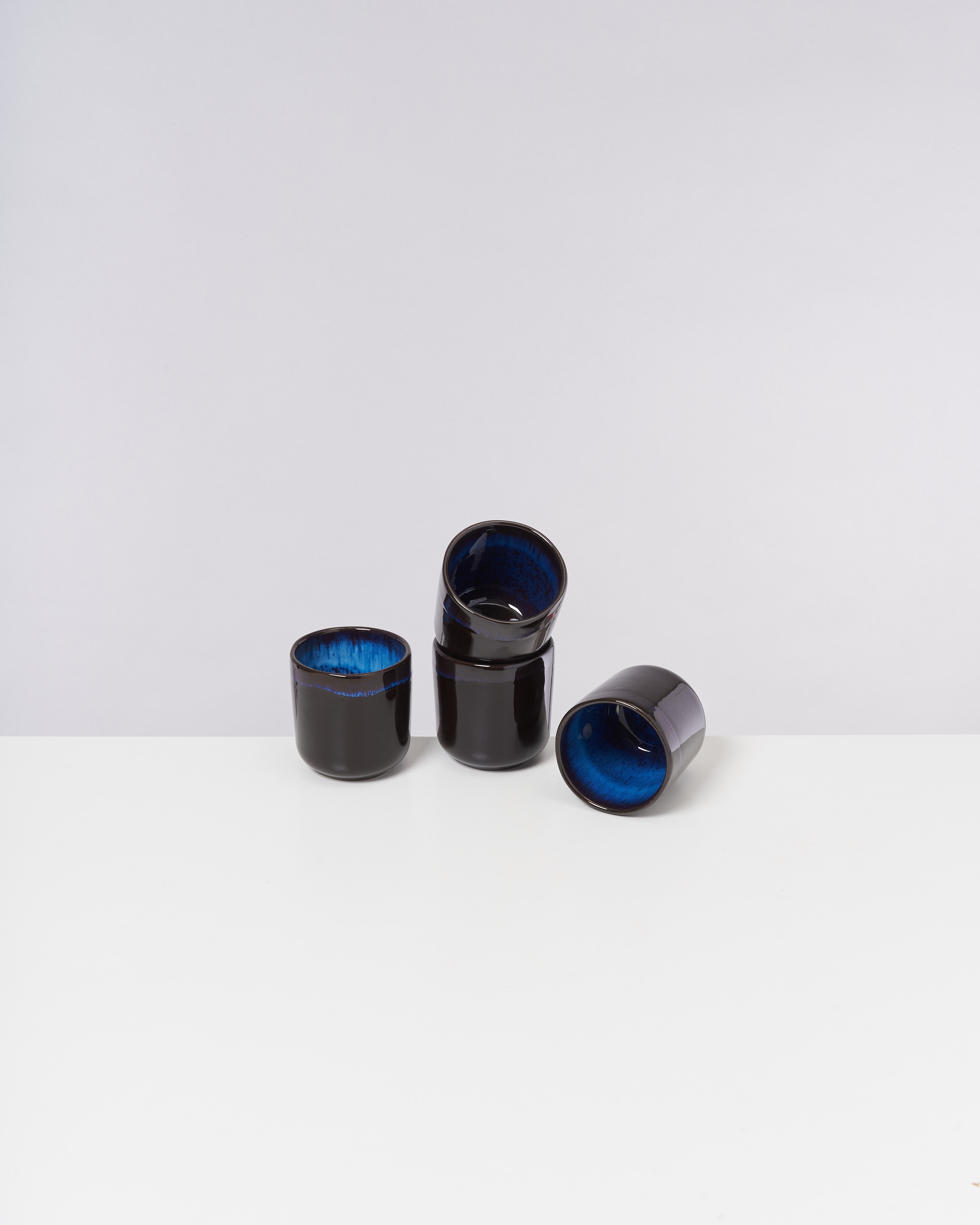 Melides Becher klein deepseablue 4er-Set