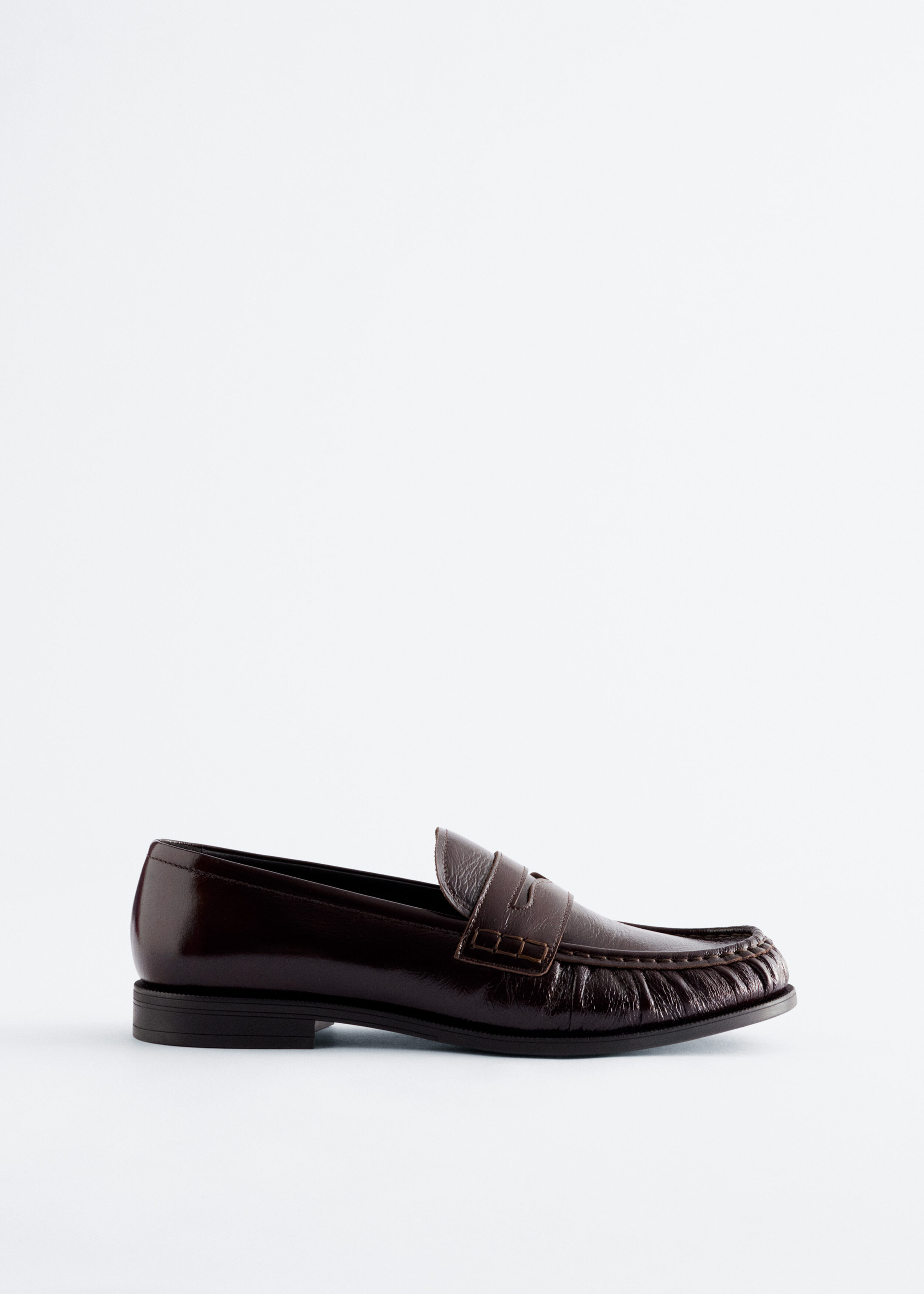 & Other Stories LEATHER PENNY LOAFERS