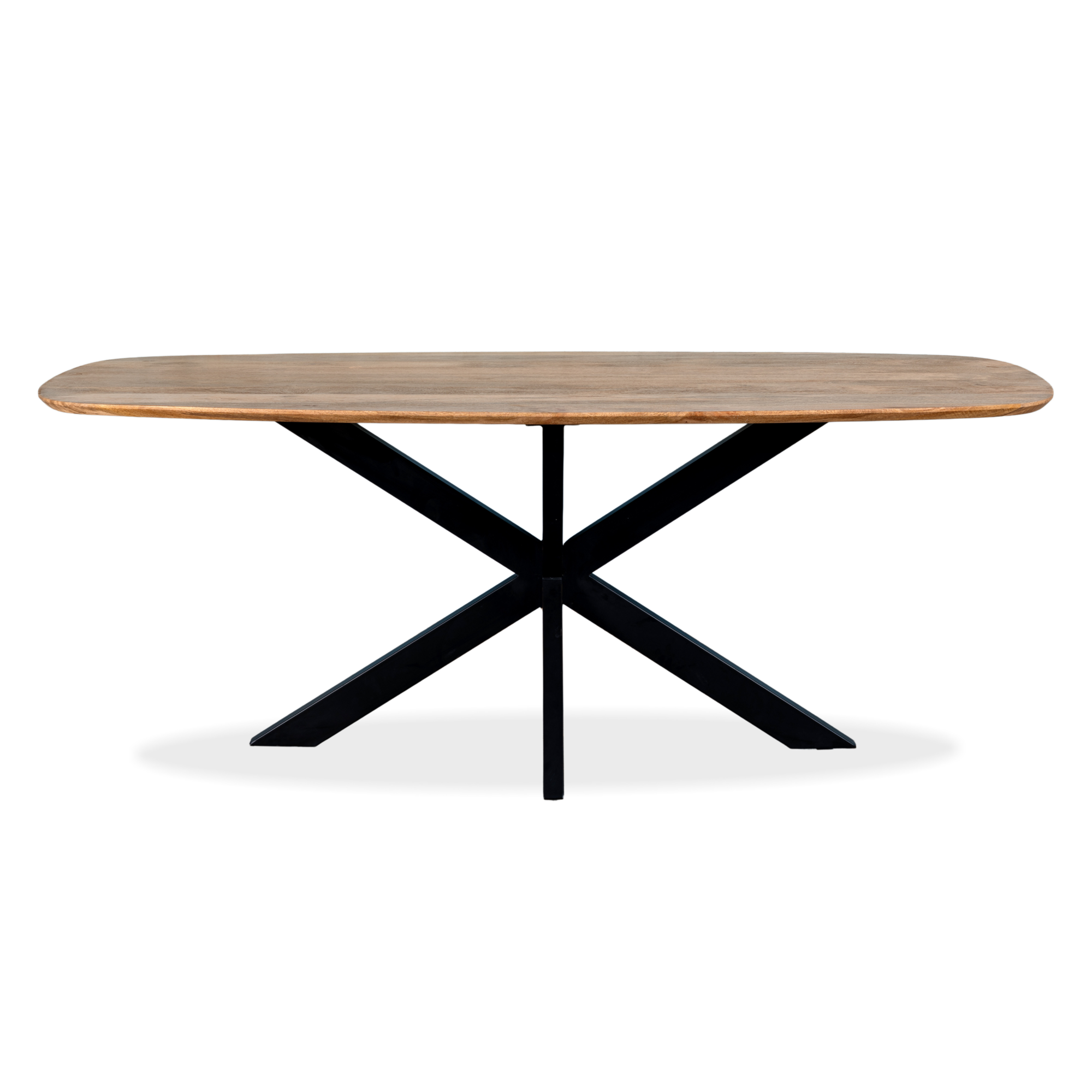 Eettafel Vicenzo deens ovaal 200x100 cm